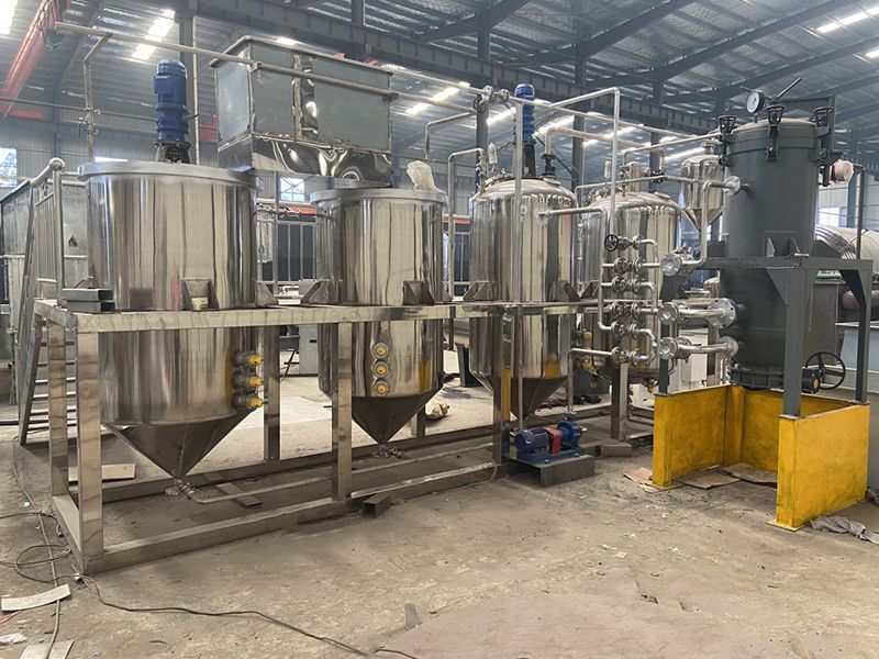 日处理50T动物油熬练生产线