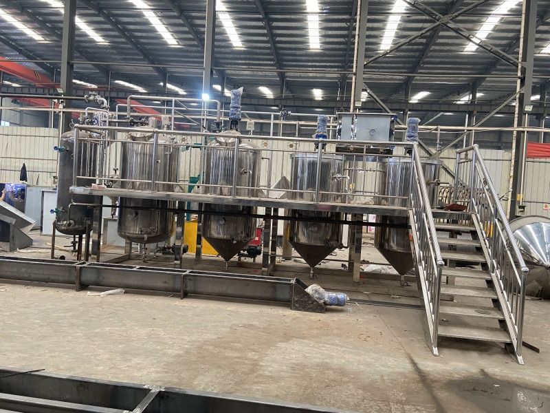 日处理50T动物油熬练生产线